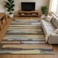 Dalyn Rug Company Kenner KN7 Chocolate 8" x 10" Area Rug, , large