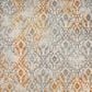 Safavieh Madison MAD608K 5" Round Cream and Orange Area Rug, , large