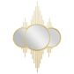 CosmoLiving by Cosmopolitan 27" x 39" Wall Mirror in Polished Gold, , large