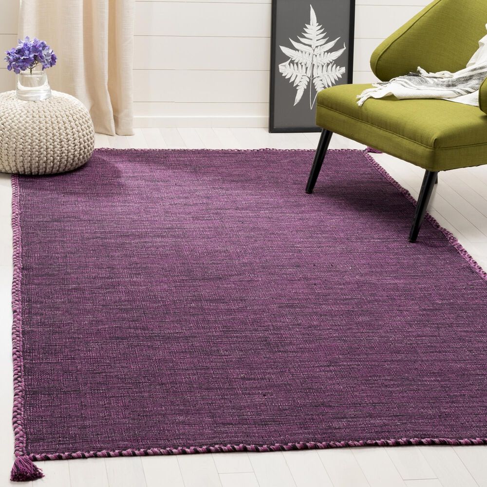 Safavieh Montauk 8&#39; x 10&#39; Purple and Black Area Rug, , large