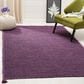 Safavieh Montauk 8" x 10" Purple and Black Area Rug, , large