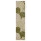 Nourison Aloha ALH05 2" x 6" Ivory and Green Indoor/Outdoor Runner, , large