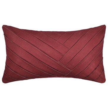 Royal Court Bari 12" x 20" Lumbar Pillow in Red, , large