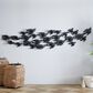 Maple and Jade 18" x 69" Wall Decor in Black, , large