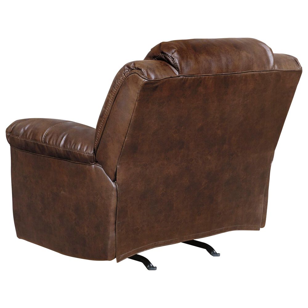 Ashley Stoneland Power Rocking Recliner in Chocolate, , large