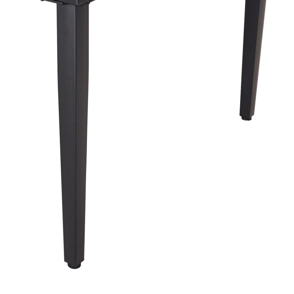 Global Note Collections Raleigh 7-Piece Patio Dining Set in Charcoal and Smoke Grey, , large