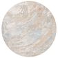 Surya Brunswick Cream, Tan, Taupe, Light Slate, Blue and Seafoam 6"7" Round Area Rug, , large