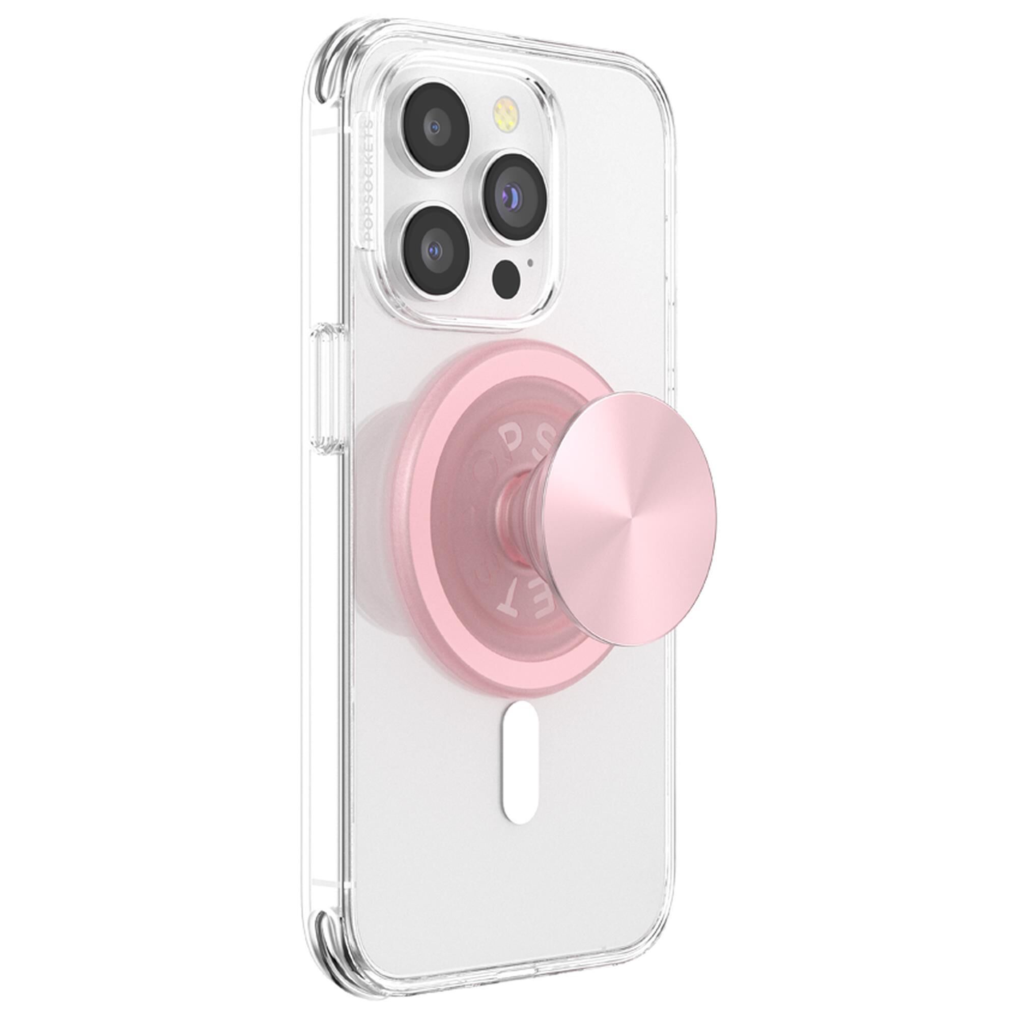 Dog Mom PopSocket For MagSafe - Dark Pink Phone Grip With Swappable Top