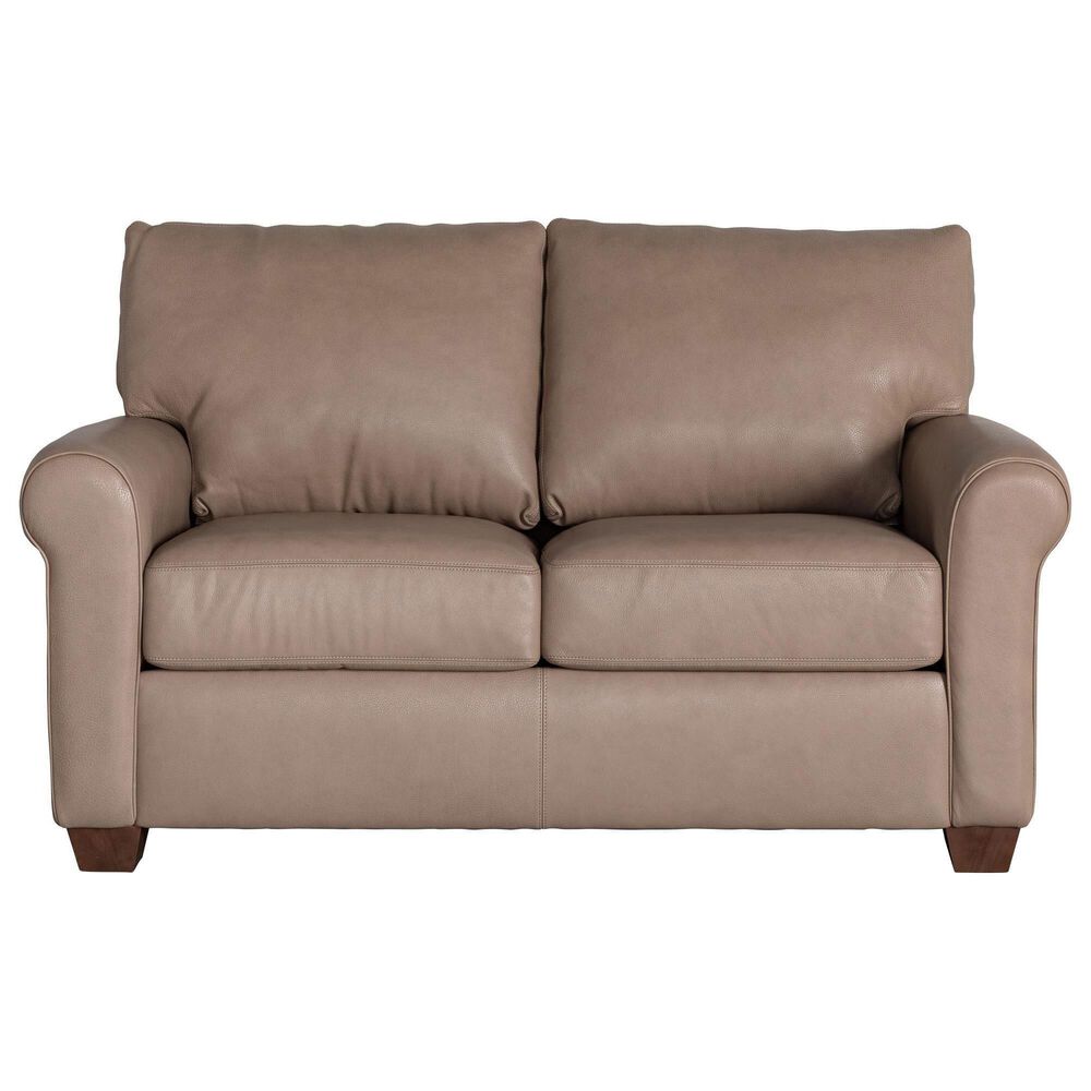 American Leather Sutton 3-Piece Stationary Living Room Set in Titan Champagne, , large