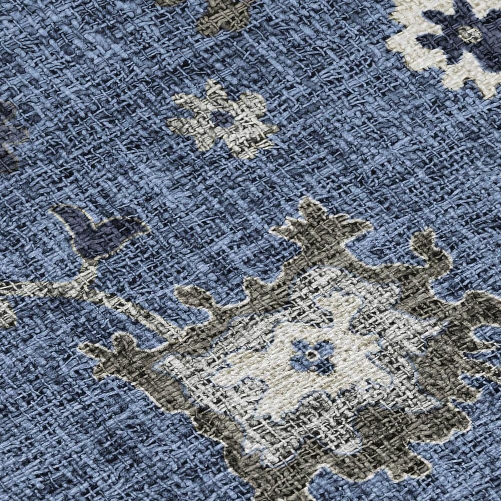 Dalyn Rug Company Portico PO6 Blue 5&#39; x 7&#39;6&quot; Area Rug, , large