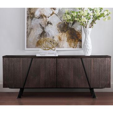Blue River Pirate Sideboard Cabinet in Coffee Bean Brush/Natural Black, , large