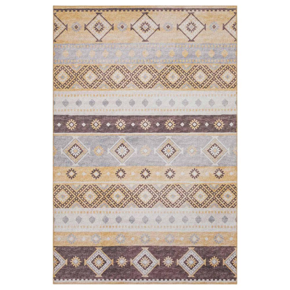 Dalyn Rug Company Sedona 10" Round Goldenrod Indoor/Outdoor Area Performance Rug, , large