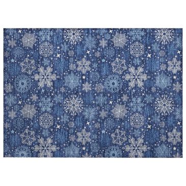 Dalyn Rug Company Wonderland WN31 1"8" x 2"6" Navy Indoor/Outdoor Area Rug, , large