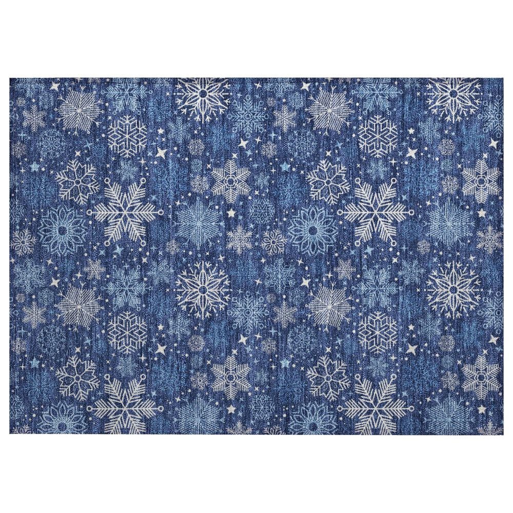 Dalyn Rug Company Wonderland WN31 1"8" x 2"6" Navy Indoor/Outdoor Area Rug, , large