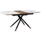 Blue River Alora Extendable Dining Table in Black, Copper, Light Grey and Walnut - Table Only, , large