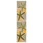Nourison Aloha 2"3" x 8" Green and Yellow Indoor/Outdoor Runner, , large