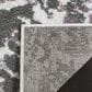Safavieh Adirondack ADR115L 4" Square Ivory and Purple Area Rug, , large
