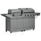 Tytus Anaheim and Emberwood 3-Piece Modular Duo with Pellet Grill in Gunmetal Gray, , large