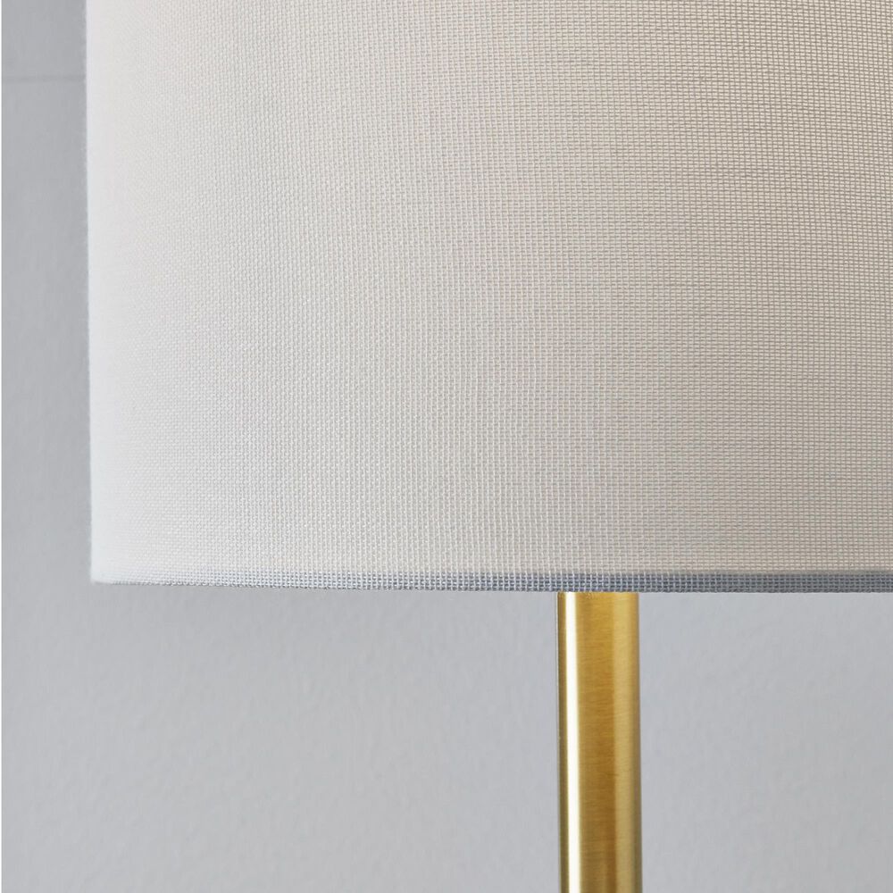 Ashley Maywick Table Lamp in Off White and Brass, , large
