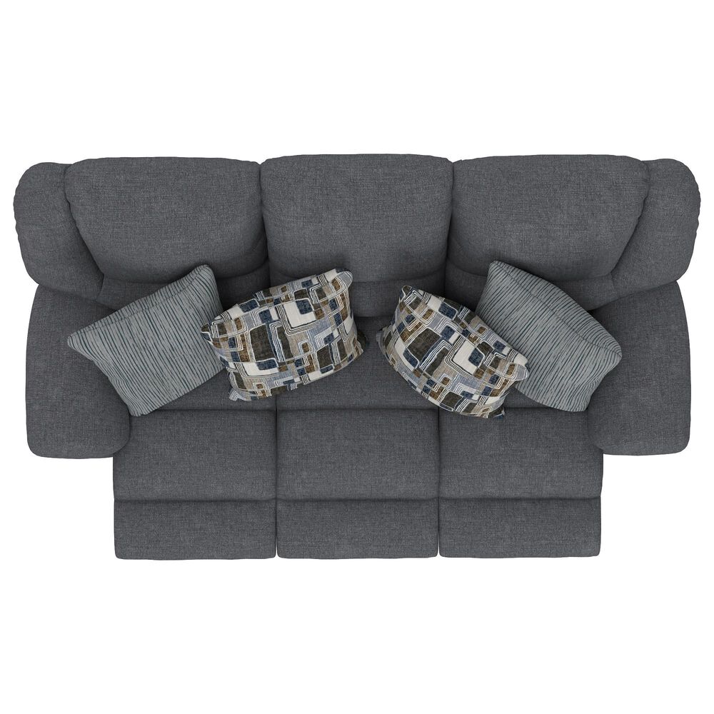 Catnapper Trifecta Power Reclining Sofa with Drop Down Table in Smoke, , large