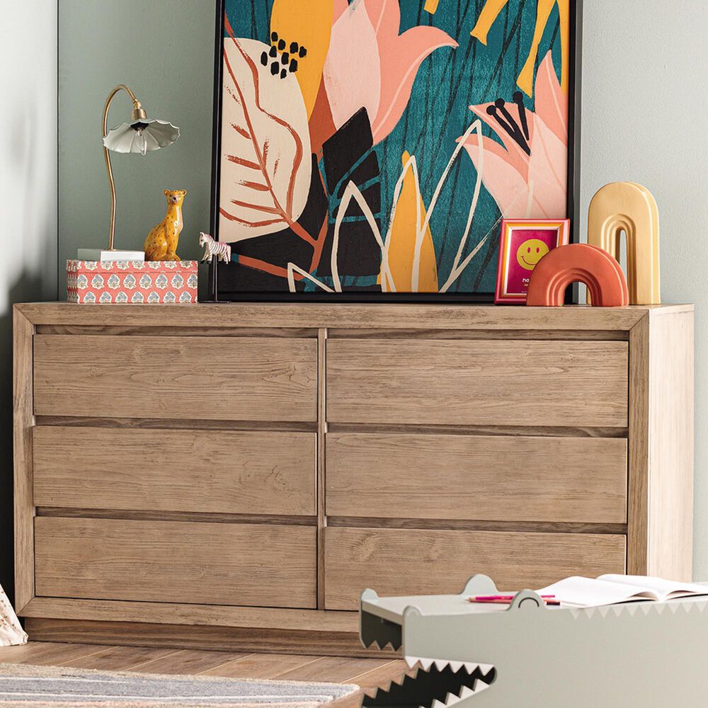 Eastern Shore Bello 6-Drawer Dresser in Sandstone, , large
