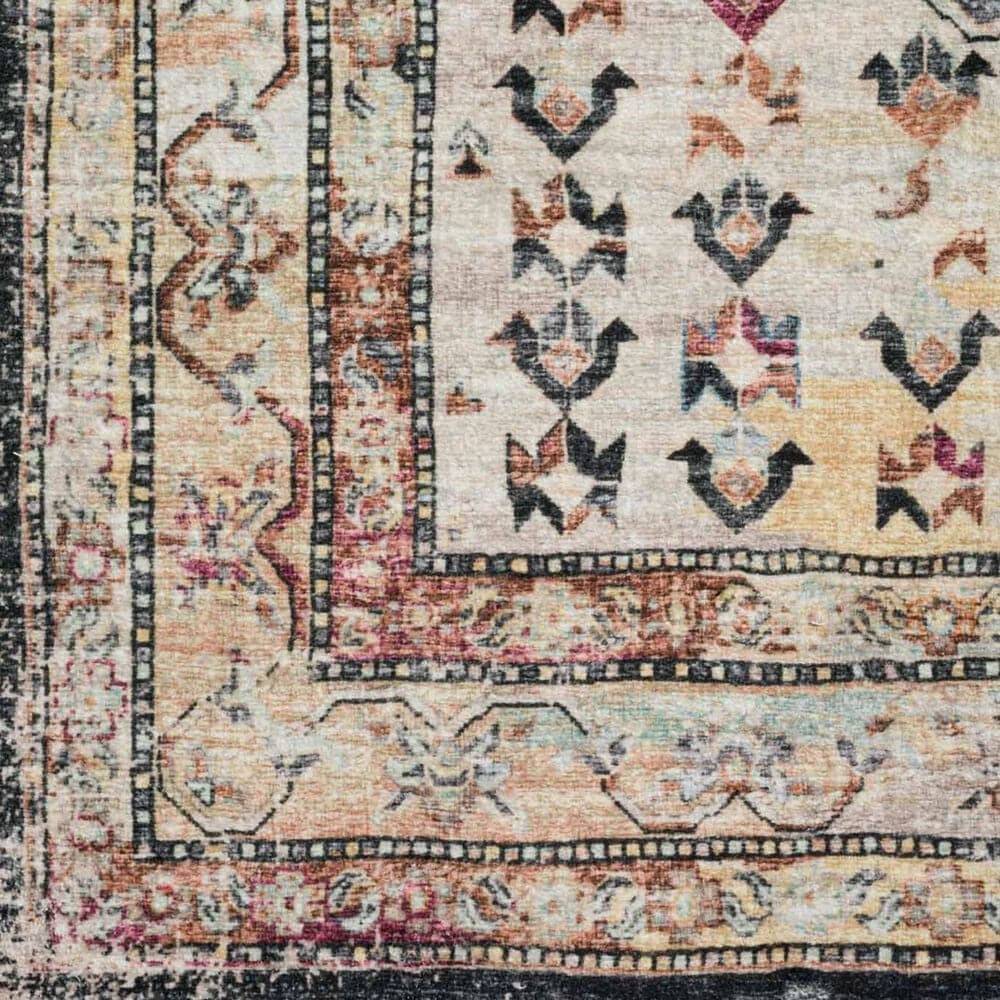 Dalyn Rug Company Jericho Bohemian 2&#39;6&quot; x 8&#39; Midnight Indoor/Outdoor Runner, , large