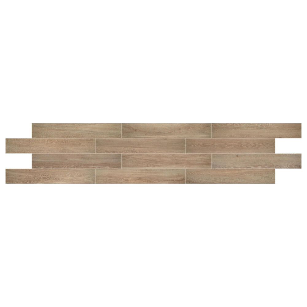 Dal-Tile Emerson Wood Butter Pecan 6" x 48" Porcelain Tile, , large
