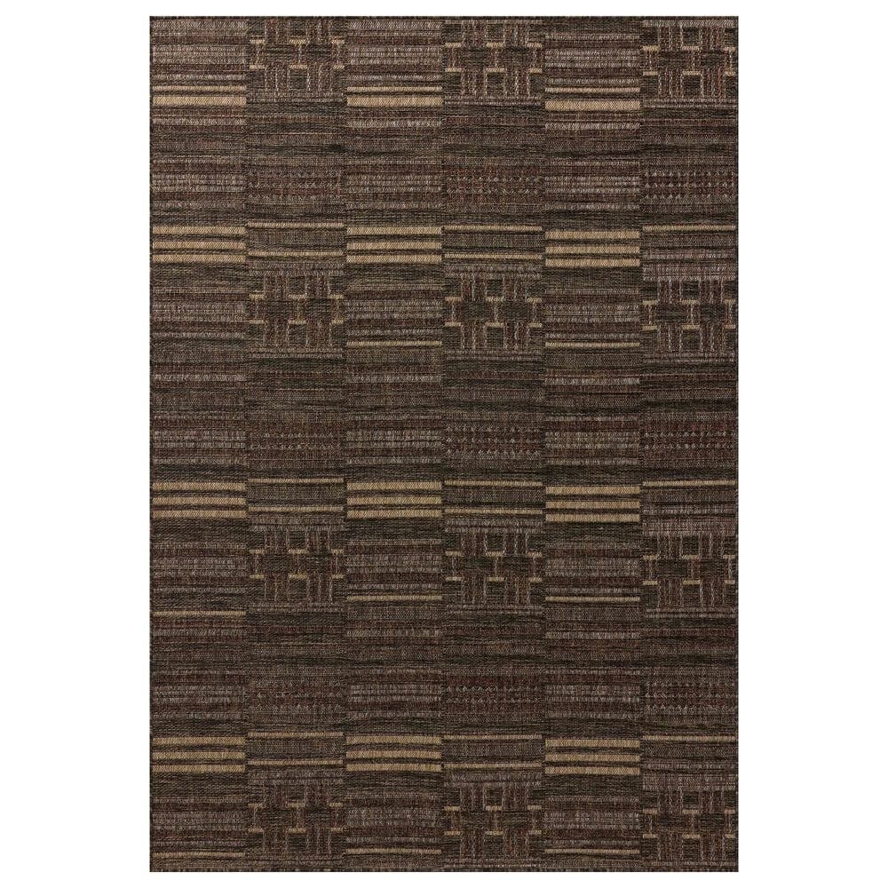 Loloi II Birch 7"10" x 10" Spice and Tobacco Indoor/Outdoor Area Rug, , large