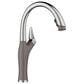 Blanco Artona Pull-Down Faucet in PVD Steel and Volcano Gray, , large