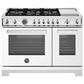 Bertazzoni Professional 7.0 Cu. Ft. Freestanding Dual Fuel Range in Bianco, , large
