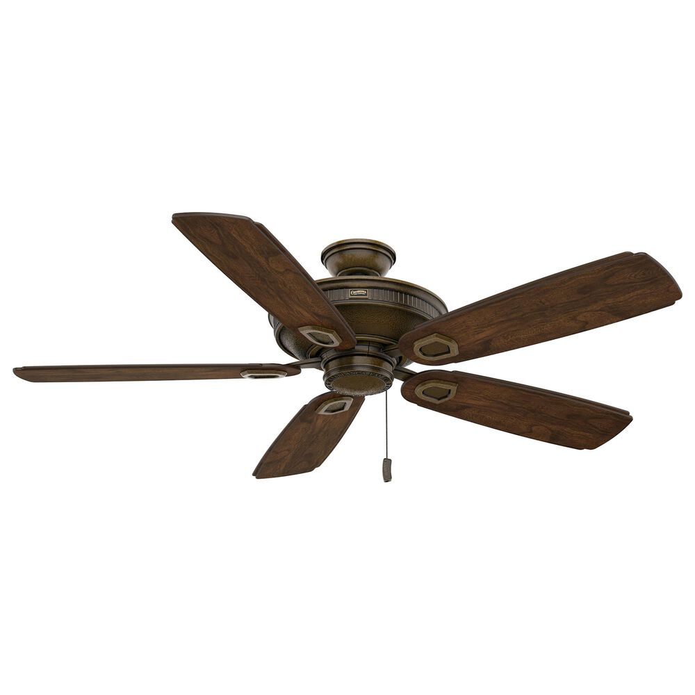 Hunter Heritage 60" Outdoor Ceiling Fan in Aged Bronze, , large