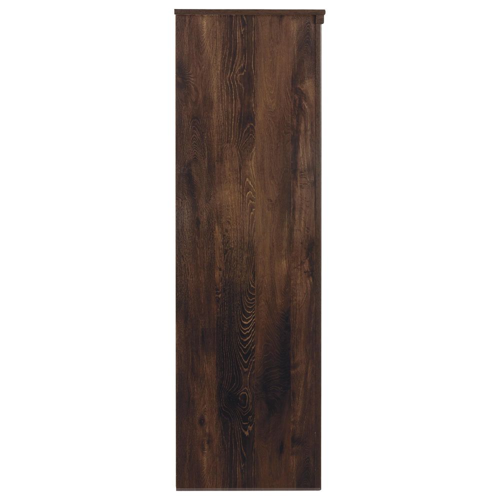 Signature Design by Ashley Quinden 5Drawer Chest in Dark Brown