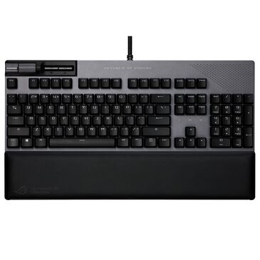 ASUS ROG Strix Flare II Animate Keyboard in Black and Gunmetal, , large