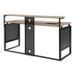 OSP Home Ace 60" Desk with Hutch in River Oak, , large