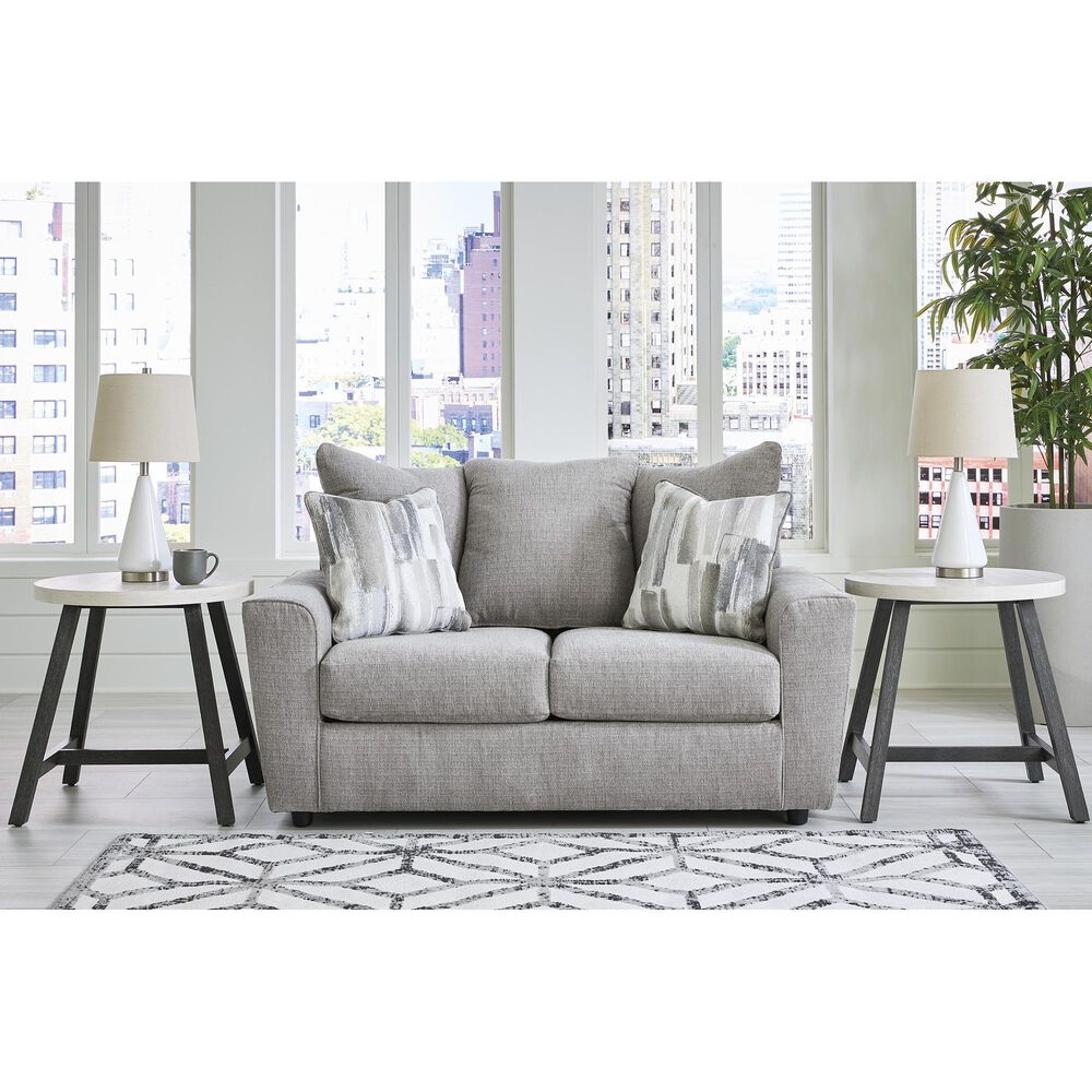 Ashley Stairatt Stationary Loveseat in Anchor, , large
