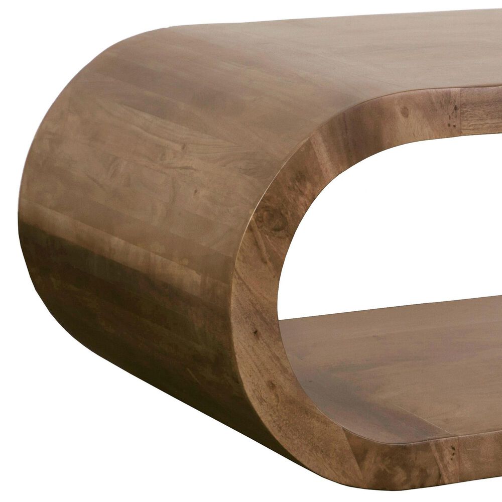 Porter Design Ellipse Coffee Table in Brown, , large