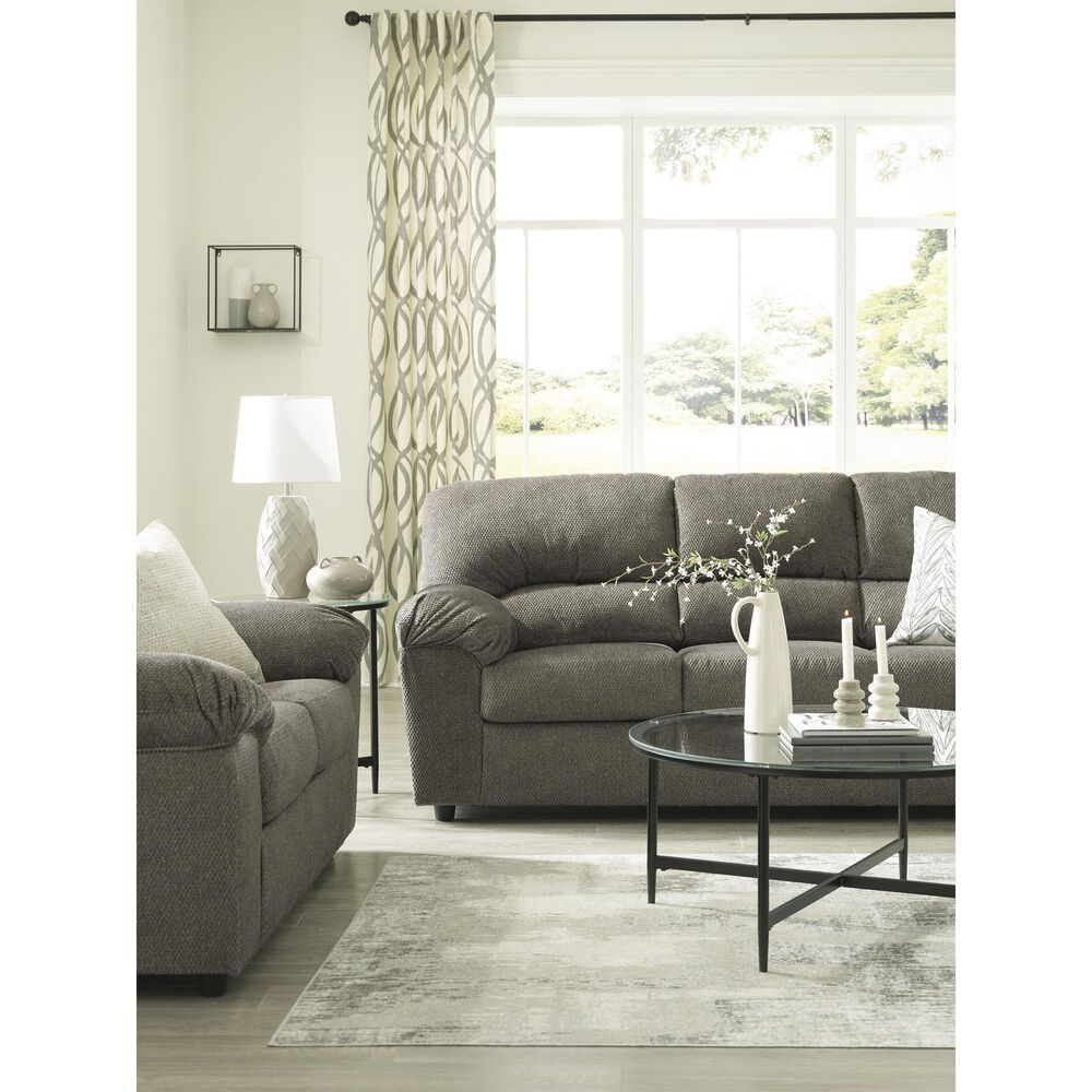 Ashley Norlou Stationary Sofa in Flannel, , large