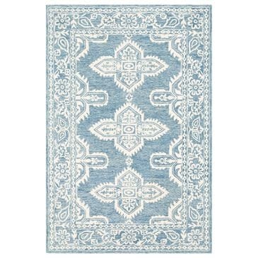 Surya Granada GND-2300 2" x 3" Pale Blue, Beige and Sky Blue Scatter Rug, , large