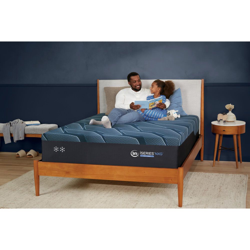 Serta iSeries NXG 4500 Hybrid Plush Flex Head Queen Mattress, , large