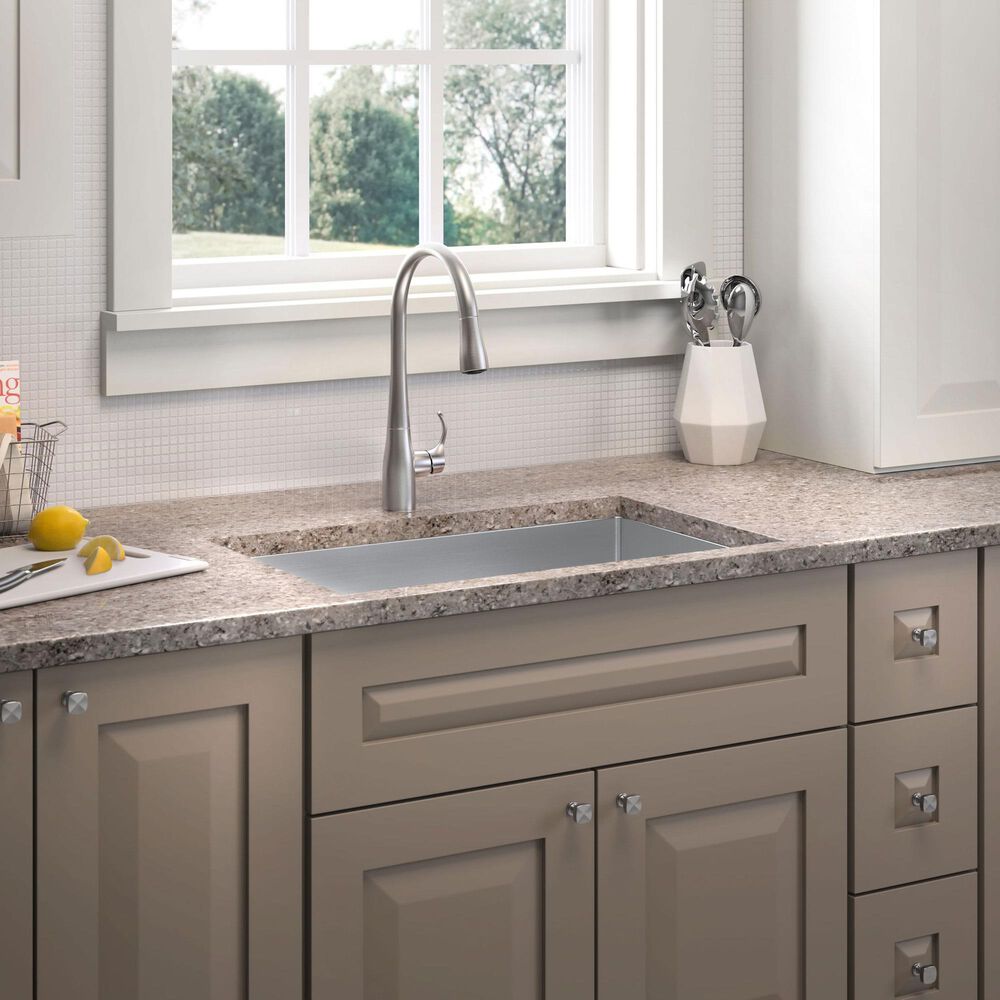Kohler Strive 29" Undermount Single Bowl Kitchen Sinks in Stainless Steel, , large
