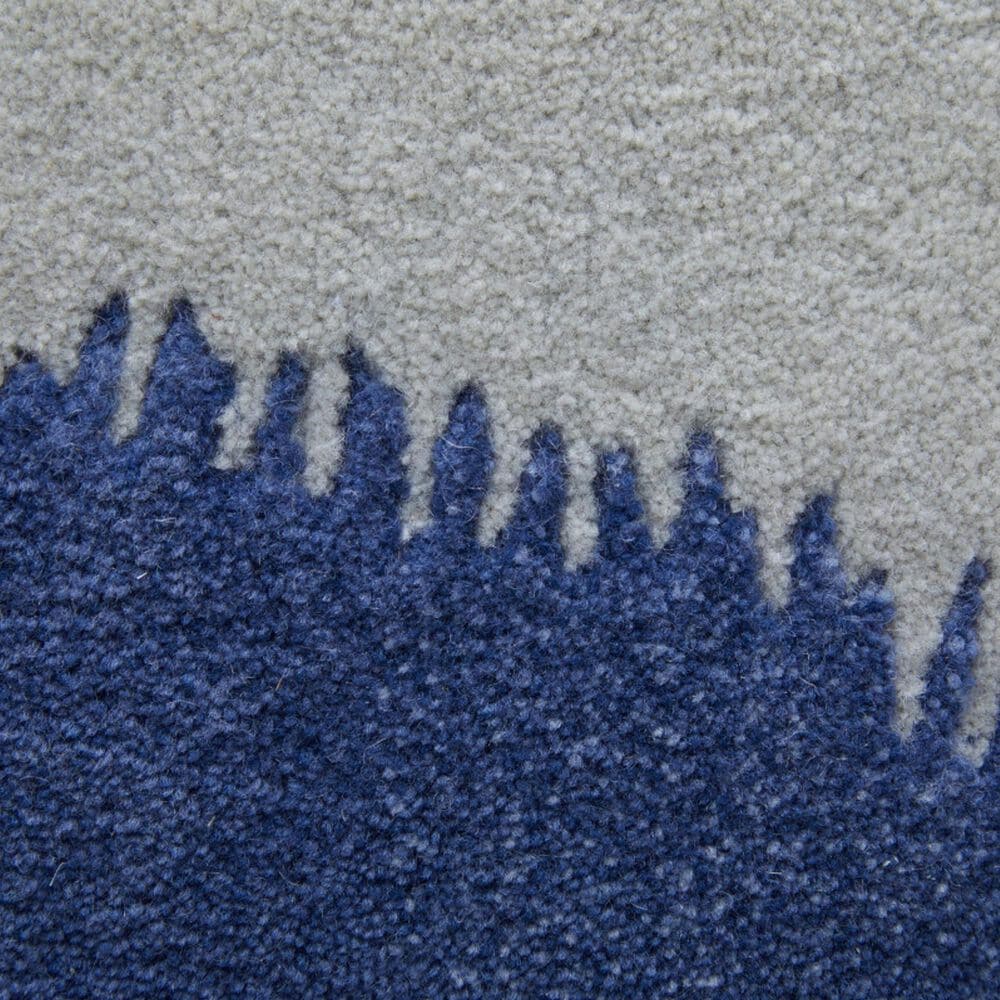 Feizy Rugs Katya 4&#39; x 6&#39; Blue and Beige Area Rug, , large