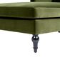 Jennifer Taylor Home Josephine 60" Upholstered Chaise Lounge in Olive Green, , large