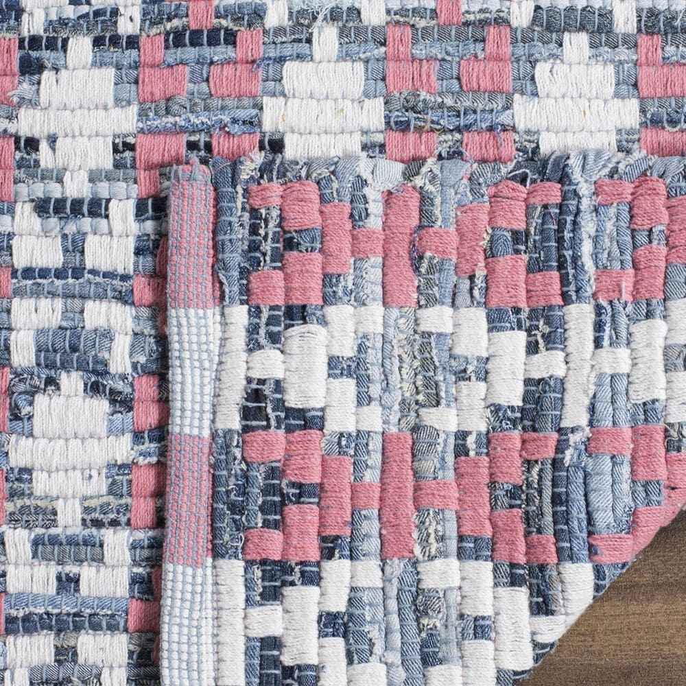 Safavieh Montauk 5&#39; Square Coral and Multicolor Area Rug, , large