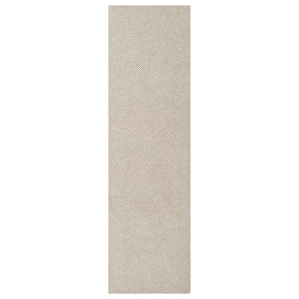 Momeni Charles 2"3" x 8" Taupe Runner, , large