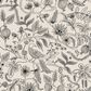 Rifle Paper Co Crafted by Cloth and Company Oxford Office Chair in Aviary Black/Cream, , large