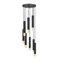 Cal Lighting Troy 8 Light Chandelier in Gun Metal, , large