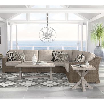 Firefly Beachcroft 4-Piece Sectional in Beige, , large