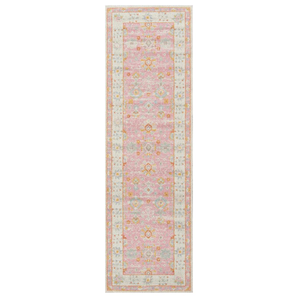 Momeni Anatolia ANA-8 2"3" x 7"6" Pink Runner, , large