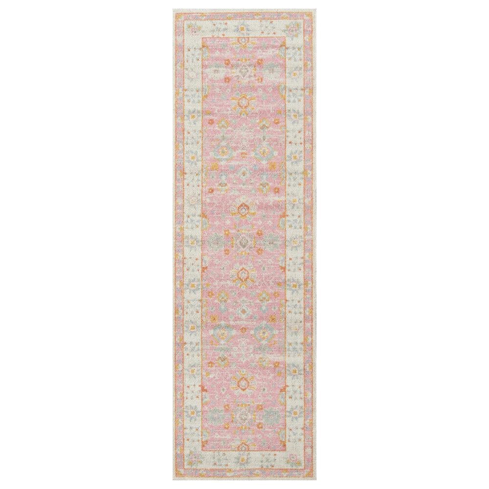 Momeni Anatolia ANA-8 2"3" x 7"6" Pink Runner, , large
