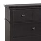 Riva Ridge Oxford 4-Piece King Storage Bedroom Set in Rubbed Black, , large